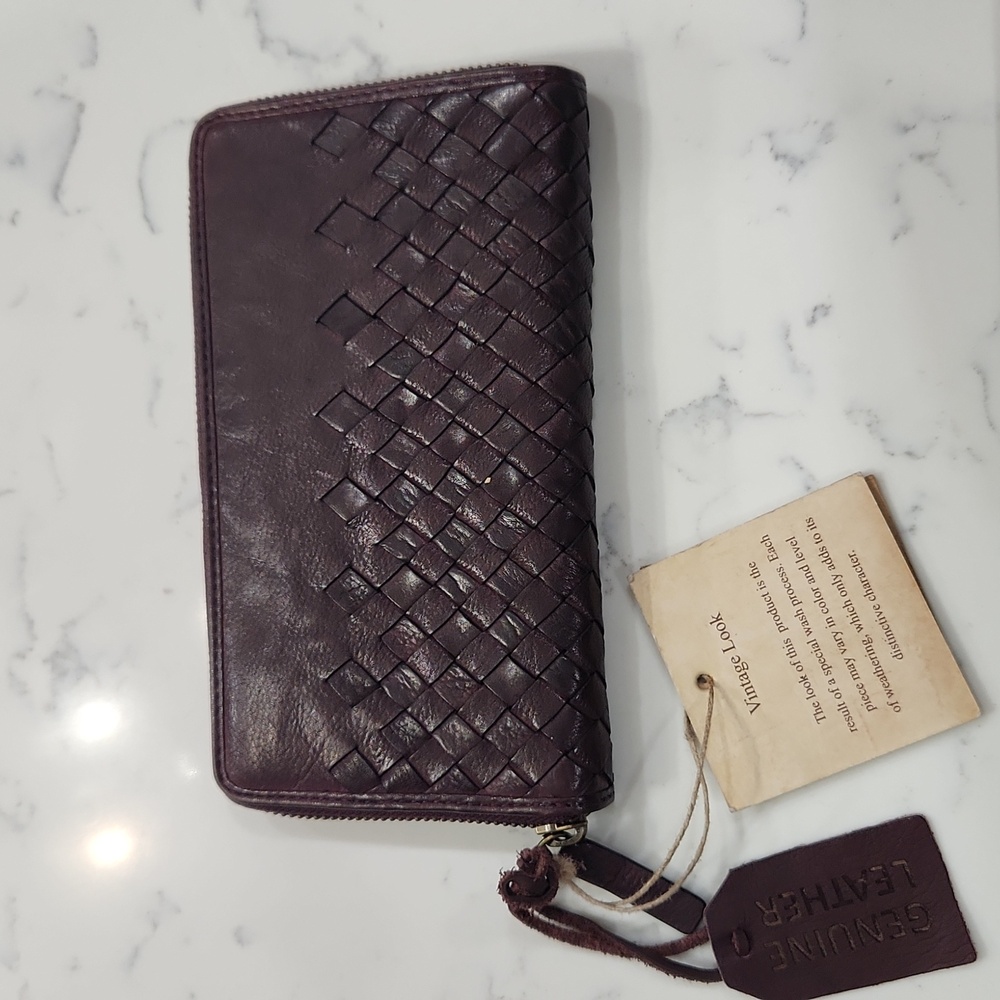 Large Real Leather Wallet